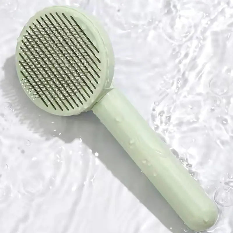 Self-Cleaning Pet Grooming Brush