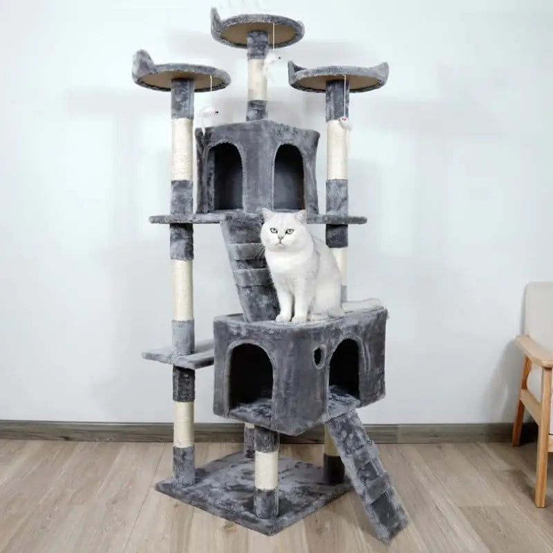 Large Cat Tree with Climbing Frame